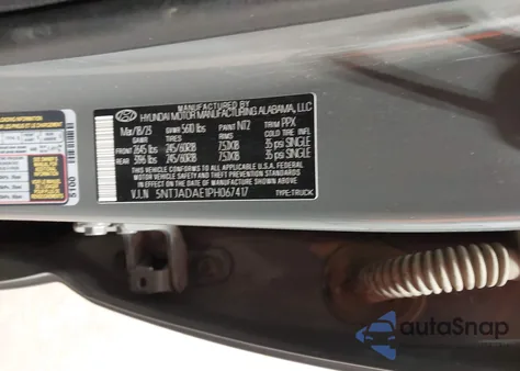 2023 Hyundai Santa Cruz Se z USA, uszkodzony, nr VIN 5NTJADAE1PH067417